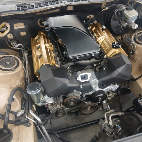 1uzTech Sheetmetal Upper Intake Manifold Side Feed