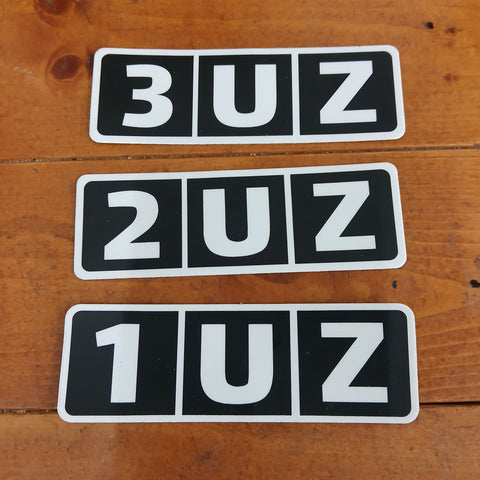 UZ Sticker (pair)
